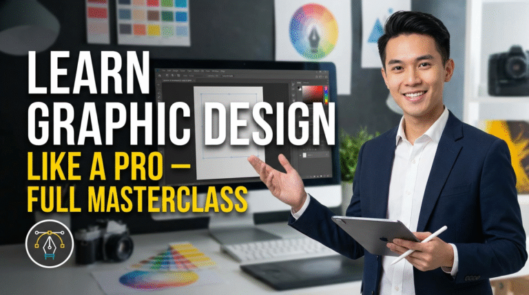 Learn Graphic Design Like a Pro – Full Masterclass